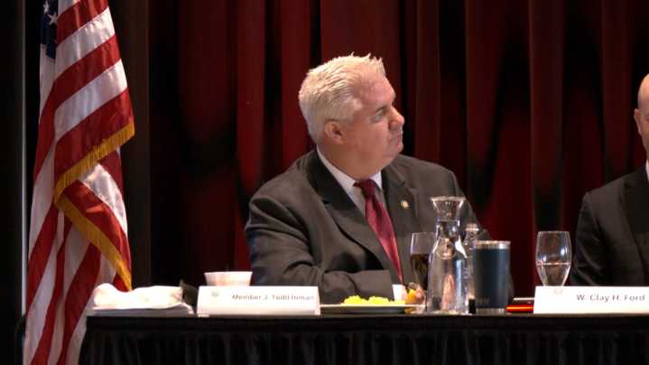 J. Todd Inman speaks about national transportation safety in Owensboro