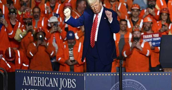 White House says Trump will double tariffs on steel, aluminum tomorrow