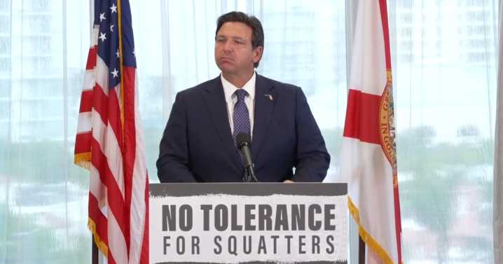 DeSantis signs bills targeting squatters in commercial properties, hotels