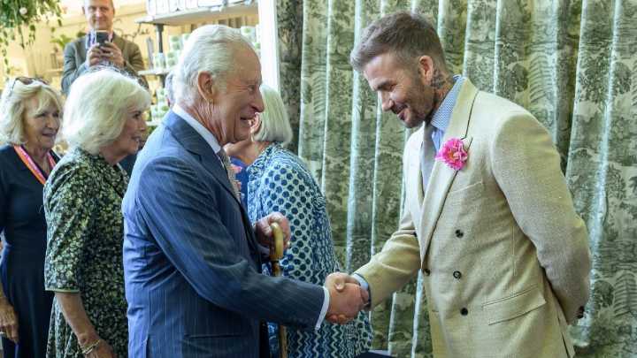 David Beckham’s years of sucking up to the King have finally paid off