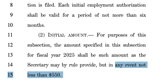¿1000 para solicitar asilo y 550 por un permiso de trabajo? Estas tarifas aumentarían con el proyecto de Donald Trump