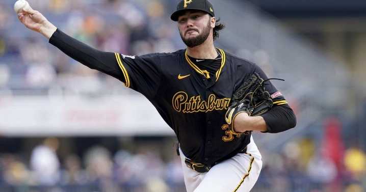 Skenes dominant into 8th, McCutchen hits go-ahead single as Pirates win 2