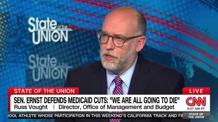Trump's Budget Boss Caught Lying About Medicaid Cuts