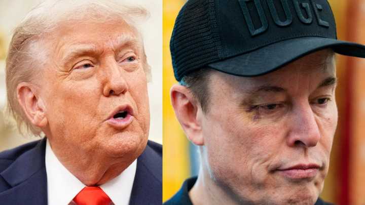 Trump Mocks Elon's Black Eye: 'Do You Want a Little Makeup?'