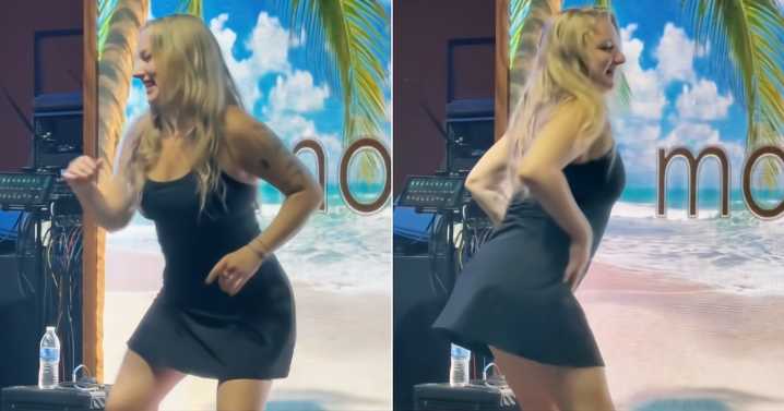 Americana sorprende bailando timba en Miami y se vuelve viral