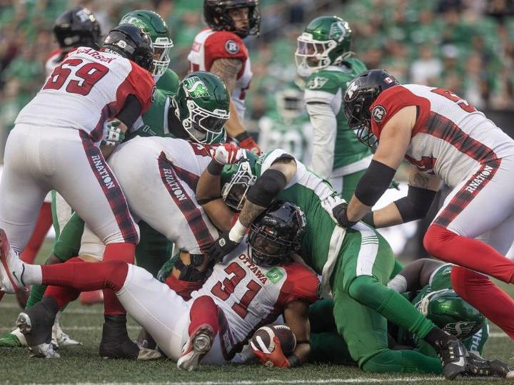 Rider Rumblings Ep 164: Roughriders held off Redblacks, injuries in Week 1