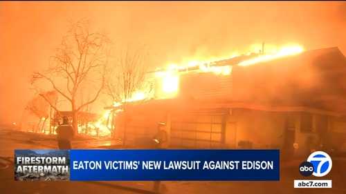 Eaton Fire victims file wrongful death lawsuit against Southern California Edison