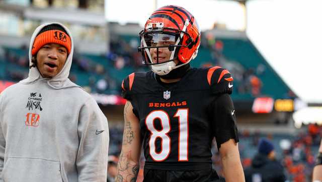 Bengals WR Jermaine Burton credits Chase, Higgins as mentors this offseason
