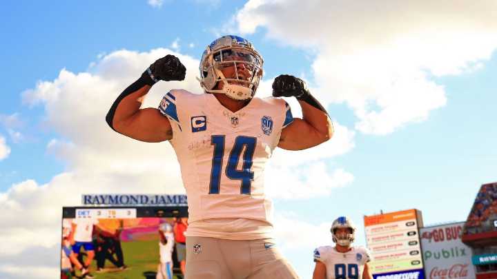 Lions' St. Brown expects to be ready for camp after knee surgery