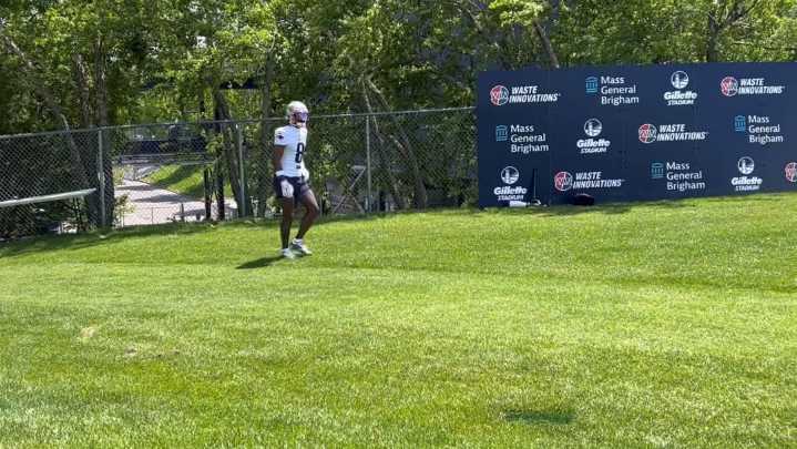 Stefon Diggs present at Patriots OTA after absence, boat video
