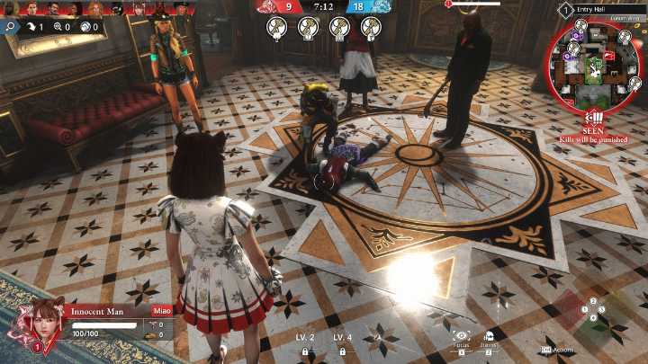 Square Enix's Next Game Blends Among Us-Like Murder Mystery With Bloody Carnage