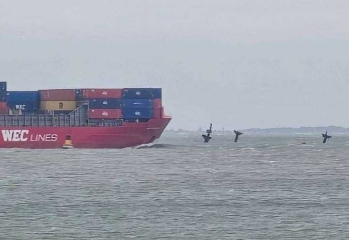 Concerns ships passing too close to SS Richard Montgomery bomb