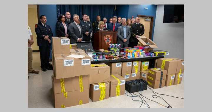 Town de Islip y SCPD contra la venta ilegal de cannabis en tiendas de tabaco y vapeo