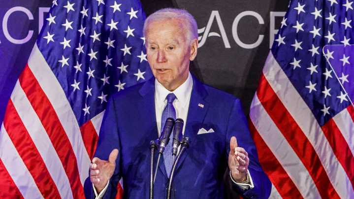 "Ridiculous and false": Biden hits back at Trump over autopen investigation