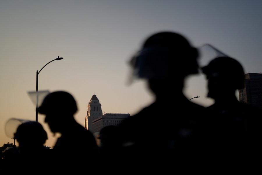 Marines that deployed to Los Angeles have not yet responded to immigration protests