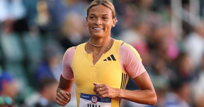Anna Hall ties for second all-time in heptathlon points