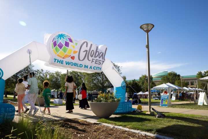 Aurora celebrating 12th anniversary of Global Fest