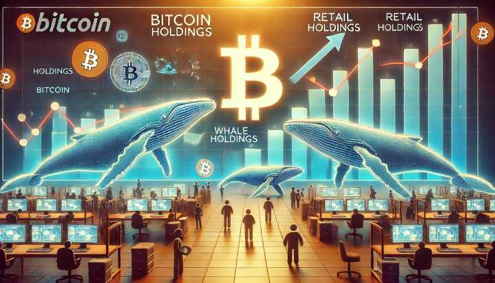 Bitcoin Indicator Shows Growing Divergence Between Whales And Retail
