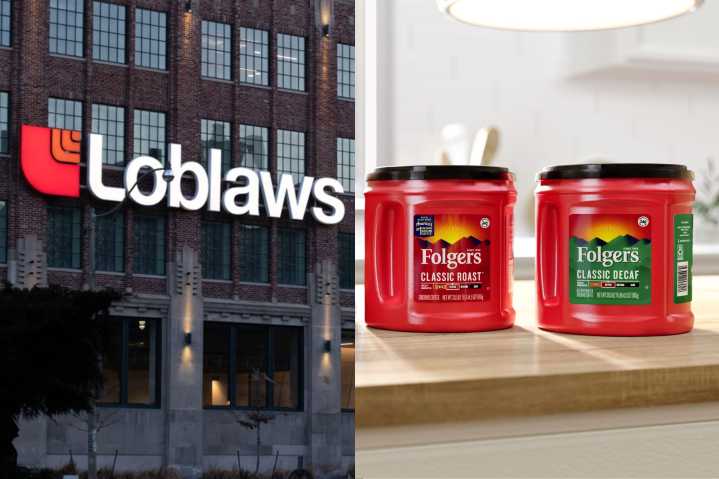 Loblaw won't sell Folgers coffee over 'unreasonable' cost hike