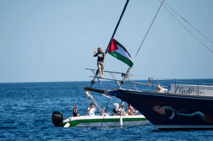 Israel vows to prevent an aid boat carrying Greta Thunberg and other activists from reaching Gaza