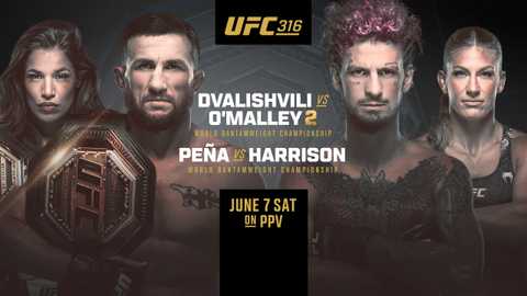 UFC 316 on Sportsnet: Dvalishvili vs. O’Malley 2