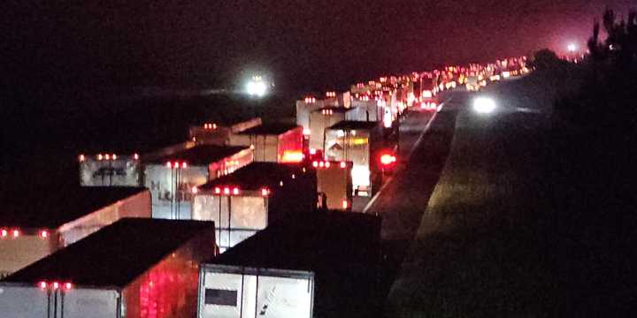 I-22 East closed due to 2-vehicle crash in Jefferson County