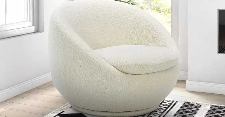This Expensive-Looking Swivel Chair Will Almost Certainly Sell Out Again