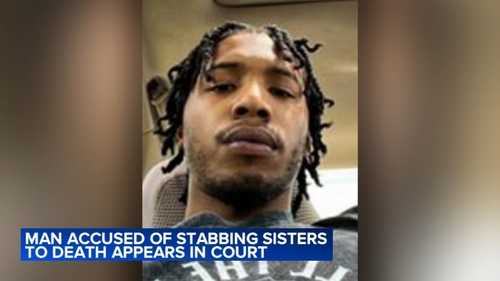 Jalonie Jenkins, man charged with murder in stabbing deaths of 2 sisters in Streamwood, appears in court, denied pretrial release