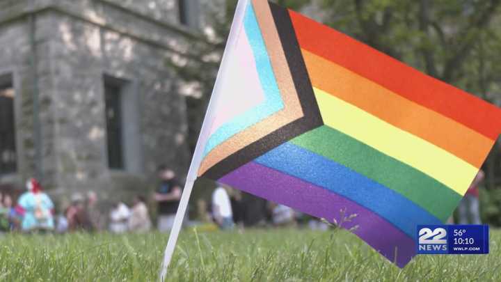 Holyoke kicks off Pride Month with flag-raising, honoring the LGBTQ+ community