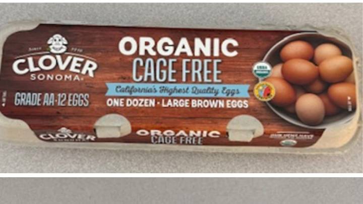Eggs recalled for salmonella risk sold at California…