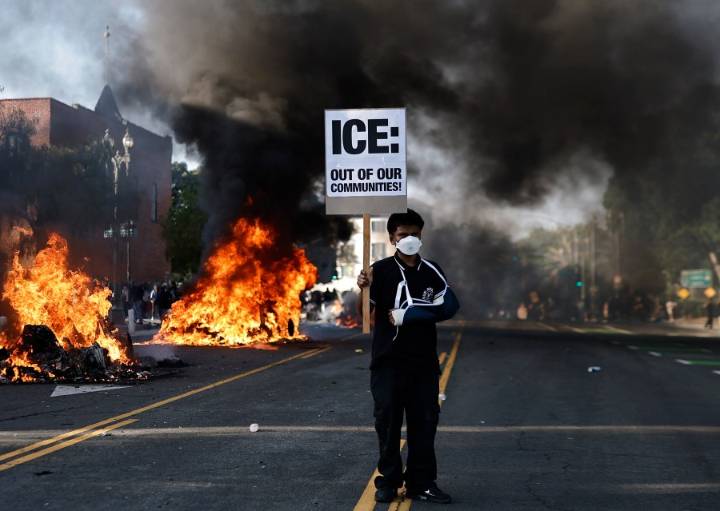 Los Angeles protests live: City braces for more unrest, Marines deployed