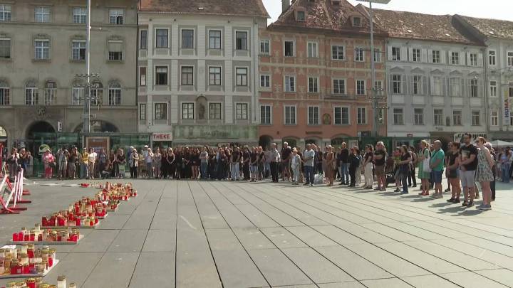 Austria mourns 10 killed in Graz school shooting with minute of silence