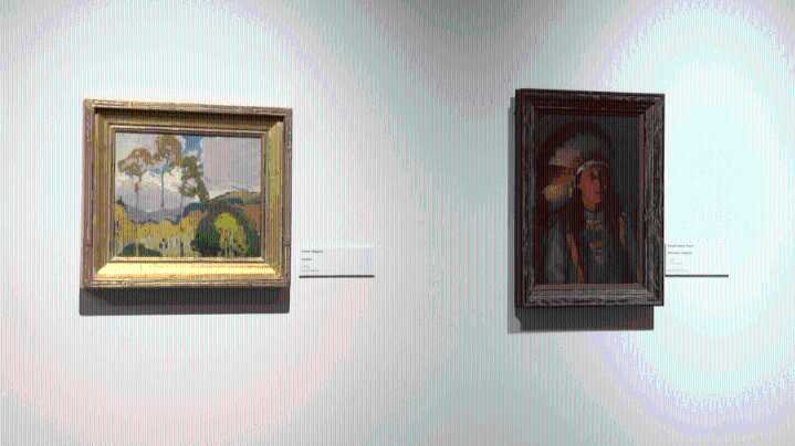 'To see them here is surreal': Stolen  paintings rehung at Taos museum