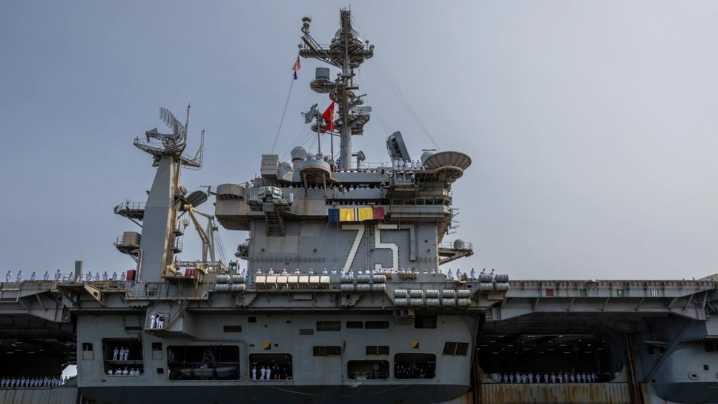 USS Harry S. Truman returns home after six months of fighting Houthis