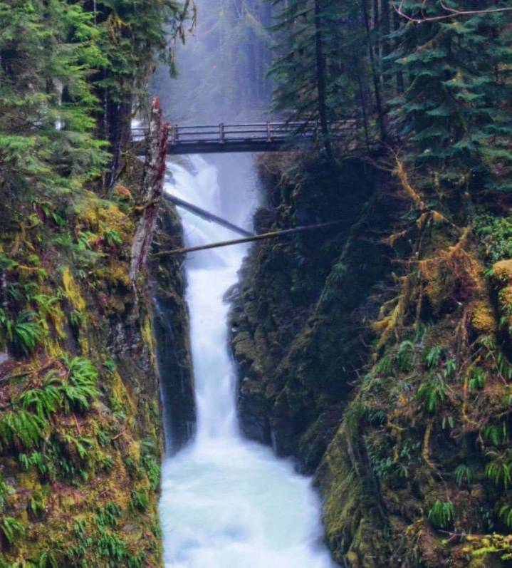 Person still missing after slipping into Sol Duc River Falls