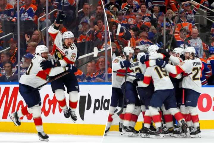 Panthers win Stanley Cup Final Game 2 over Oilers in double OT