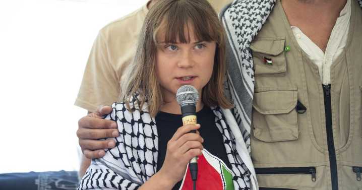 Greta Thunberg arrives at Israeli port after Gaza-bound aid boat she was traveling on was detained