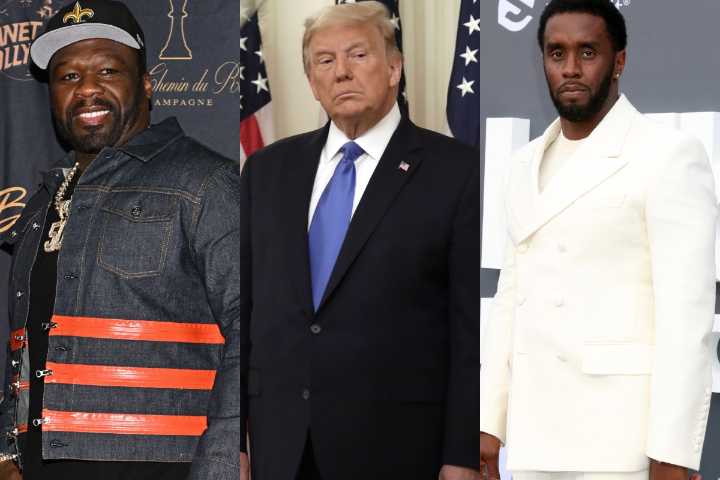 50 Cent Says He’s Going to Intervene If President Trump Actually Considers Pardoning Sean ‘Diddy’ Combs