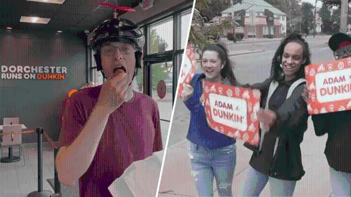 Man bikes to 92 Boston Dunkin’ locations as MS fundraiser