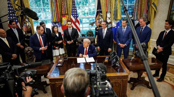 Trump Thinks Autopen Is Only Bad When Biden Does It