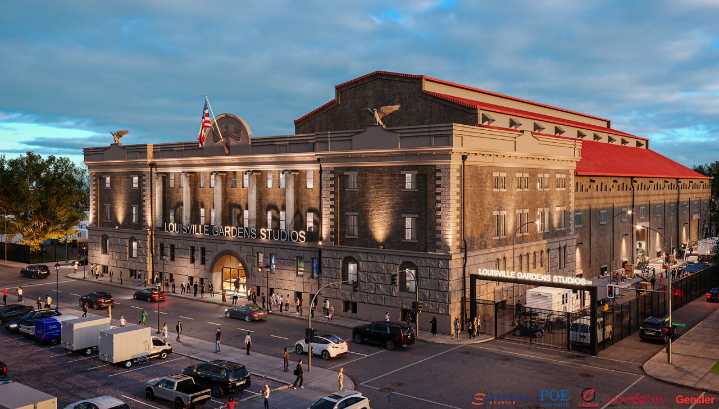 Historic Louisville Gardens gets new life through film industry