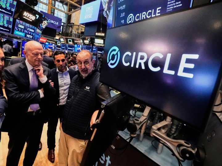 Crypto giant Circle's shares spike 123% in strong NYSE debut