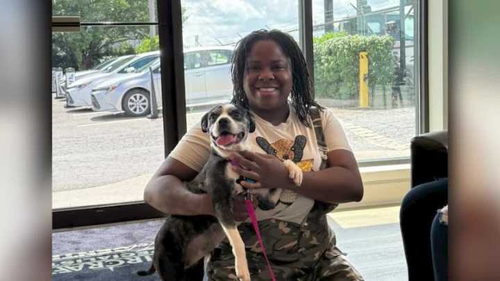Owner reunited with lost dog after 6 years: 'My heart was racing'