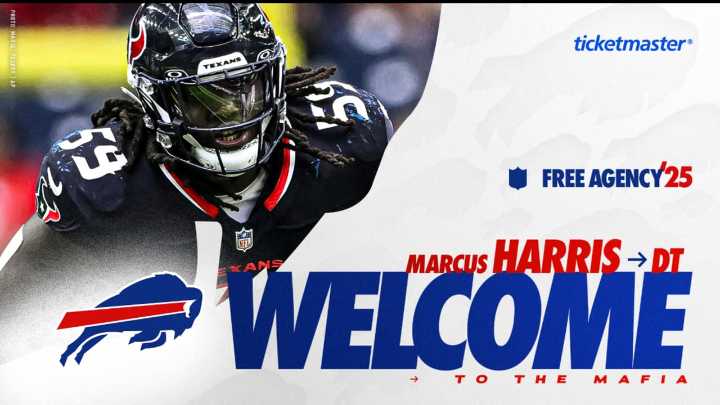 Bills sign DT Marcus Harris