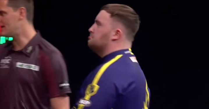 Luke Littler sails past opponent during Nordic Darts Masters after slow start