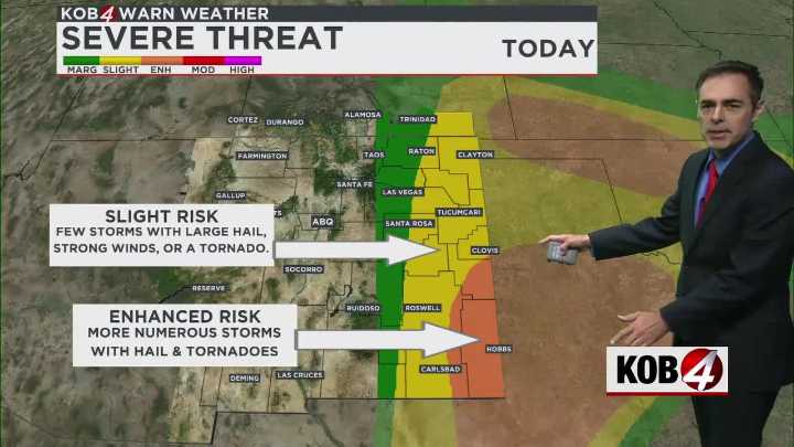 Tornado watch issued in New Mexico
