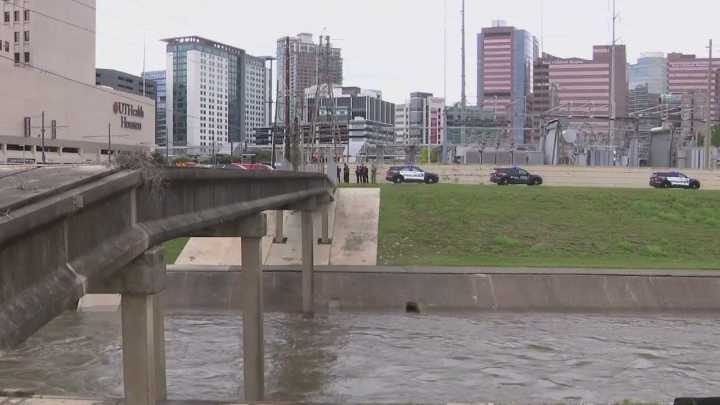 Houston Fire looking for male in Brays Bayou