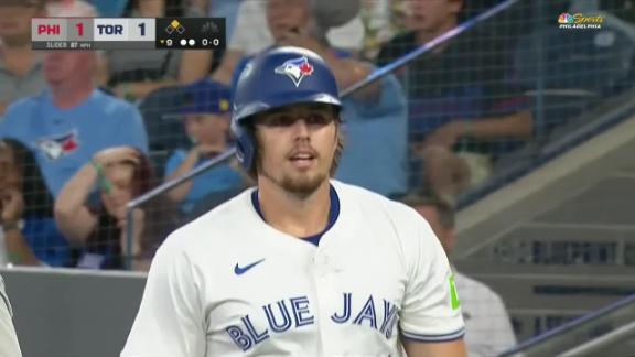 Alejandro Kirk has winning hit in ninth inning as Blue Jays beat Phillies 2