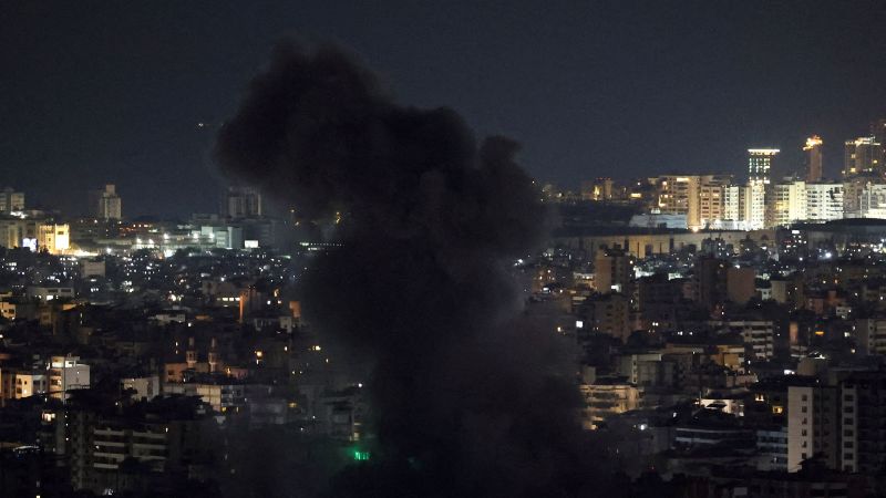 Israel strikes southern suburb in Beirut