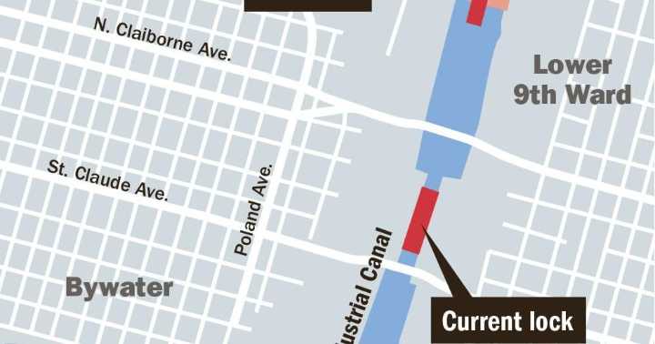 Cost of Industrial Canal lock project soars to $4.7 billion in new Corps plan